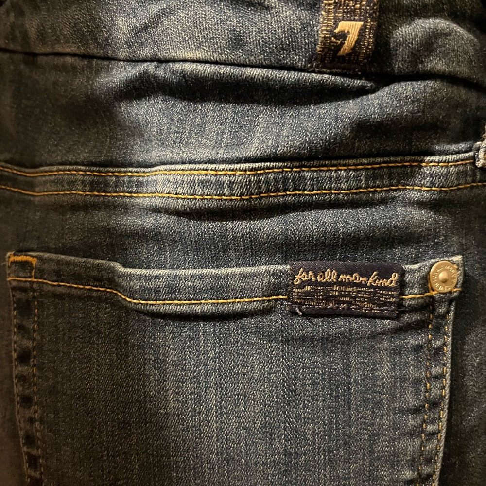 7 For All Mankind Blue Jeans
